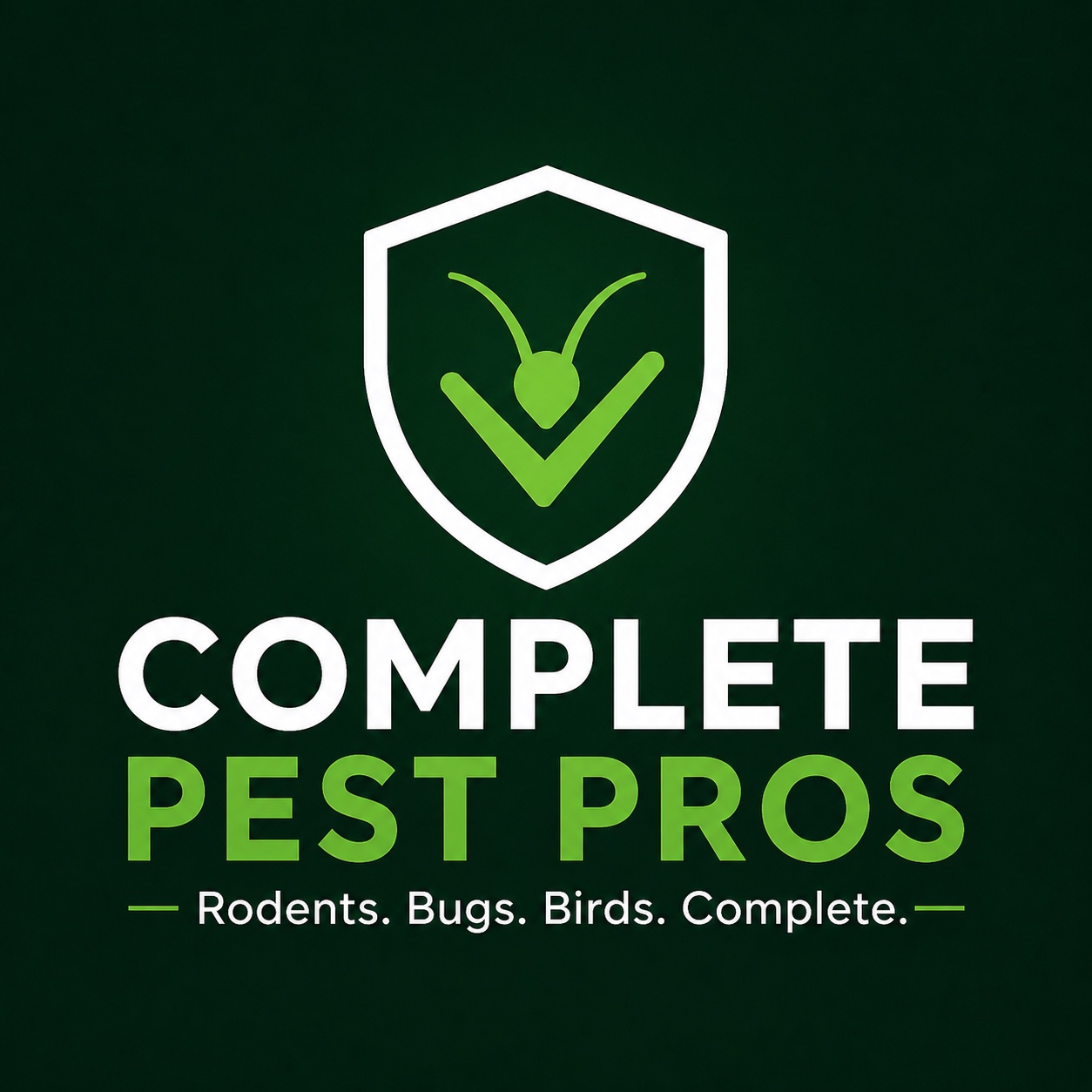 Complete Pest Pros — Rodents. Bugs. Birds. Complete.